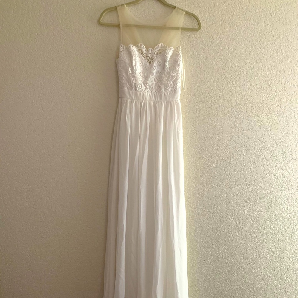 Lulus wedding dress